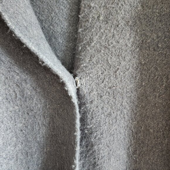 RW&Co. Blue-Grey Open-Front Cardigan with Pockets - Picture 5 of 7